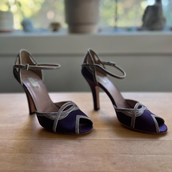 Prada Purple Heels - Picture 4 of 6